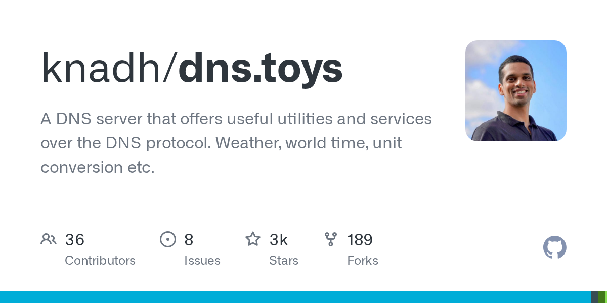 knadh/dns.toys 封面