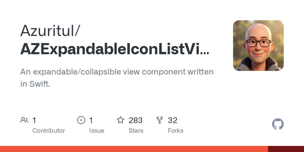 Azuritul/AZExpandableIconListView 封面