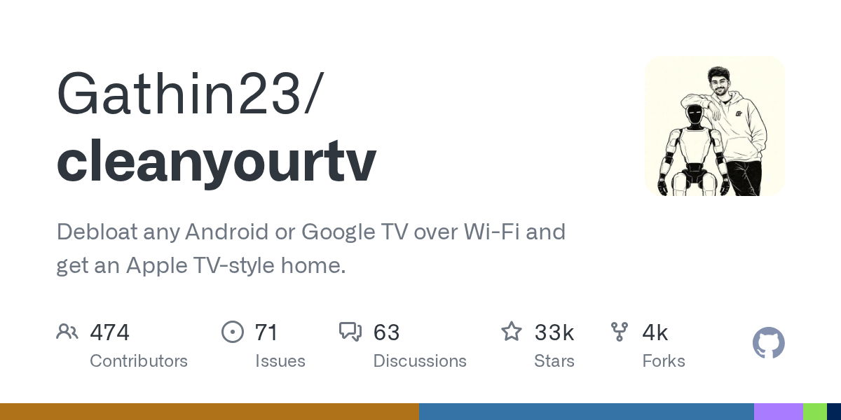 Gathin23/cleanyourtv 封面