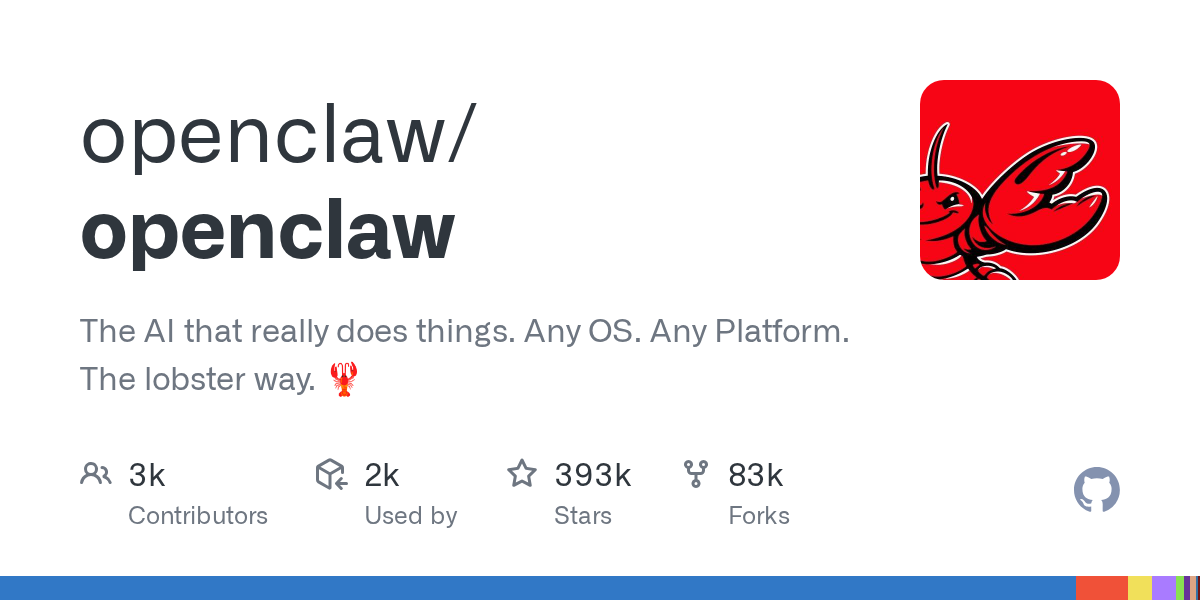 openclaw/openclaw 封面